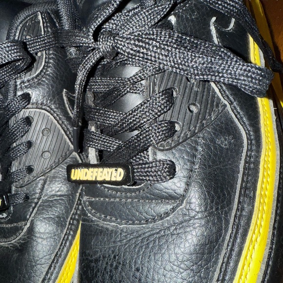 Nike Air Max 90 x UNDEFEATED ‘Black Optic Yellow’ UNDFTD 2019 - Picture 5 of 12